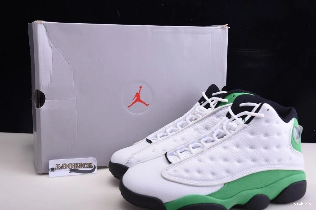 Rep Air 13 DB6537-113 Green Lucky Jordan 0710